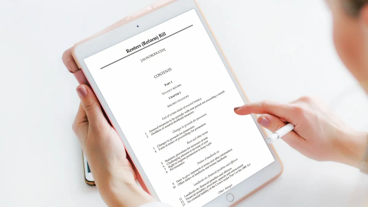 Your Guide to the Renters Reform Bill 2024