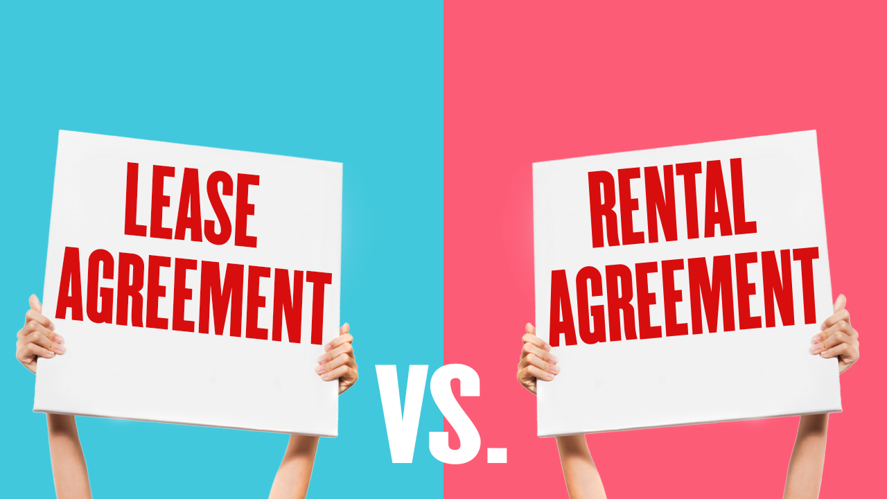 Lease Agreement vs. Rental Agreement