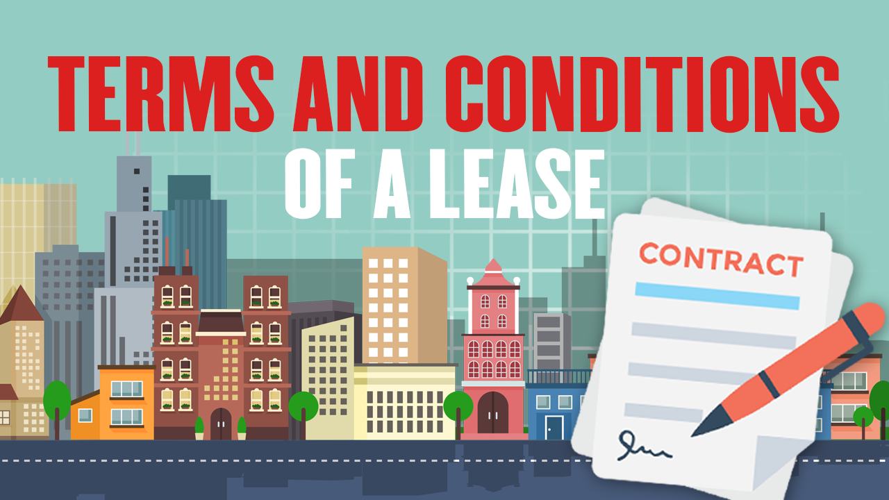Terms and conditions of a lease