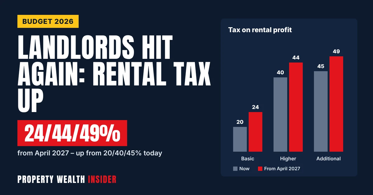 Budget 2026: landlord tax hits 24% – see what you’ll pay