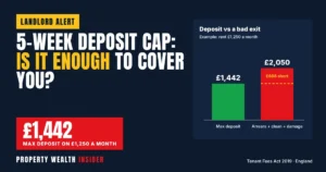 5-Week Deposit Cap: Is £1,442 Really Enough to Cover You?